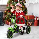 Kids Tricycle 3-Wheel Toddler Bike with Foot Pedals Forward Backward