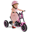 Kids Tricycle 3-Wheel Toddler Bike with Foot Pedals Forward Backward by LJGDeals
