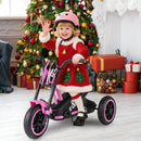 Kids Tricycle 3-Wheel Toddler Bike with Foot Pedals Forward Backward