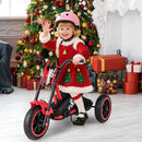 Kids Tricycle 3-Wheel Toddler Bike with Foot Pedals Forward Backward by LJGDeals