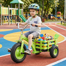 Kids Tricycle with 15-Inch Inflatable Rubber Tires