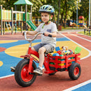 Kids Tricycle with 15-Inch Inflatable Rubber Tires