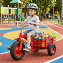 Kids Tricycle with 15-Inch Inflatable Rubber Tires by LJGDeals