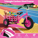 Kids Tricycle with 15-Inch Inflatable Rubber Tires by DirectDeals