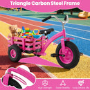 Kids Tricycle with 15-Inch Inflatable Rubber Tires