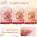 Kids Vanity with Lights and 5 Drawers for Kids Aged 3+ Years Old by LJGDeals
