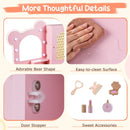Kids Vanity with Lights and 5 Drawers for Kids Aged 3+ Years Old by LJGDeals