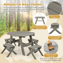 Kids Wooden Table Set for Children Aged 3+ Years by LJGDeals
