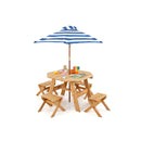 Kids Wooden Table Set for Children Aged 3+ Years by LJGDeals