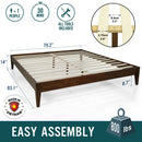 Mervyn Solid Wood Bed Frame by Megsu