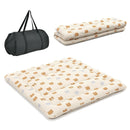 Foldable Futon Mattress with Washable Cover and Carry Bag for Camping by LJGDeals
