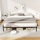 Full/Queen/King Size Metal Bed Frame Heavy Duty Support Slats Mattress Foundation by LJGDeals