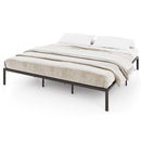 Full/Queen/King Size Metal Bed Frame Heavy Duty Support Slats Mattress Foundation-King Size