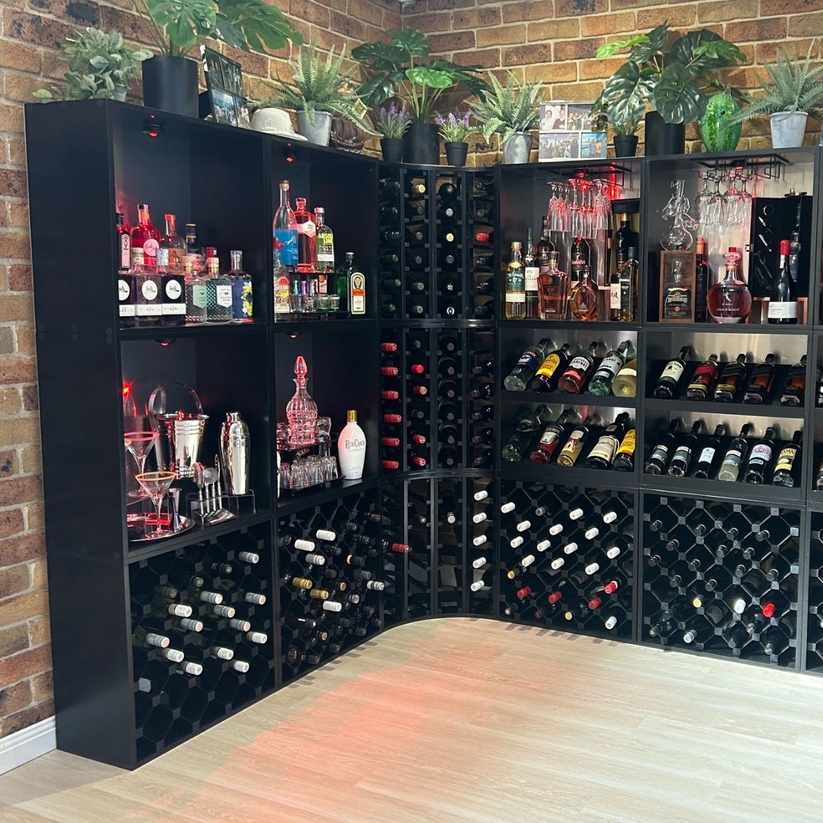 24 Bottle Compact Cross Wine Cube | 18mm Thick, photo 11 of 13