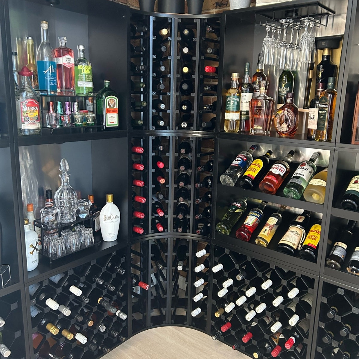 24 Bottle Compact Cross Wine Cube | 18mm Thick, photo 12 of 13