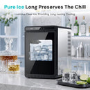 Kismile Clear Square Ice Cubes Maker 58003RIM0 by Kismile