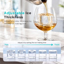 Kismile Clear Square Ice Cubes Maker 58003RIM0 by Kismile