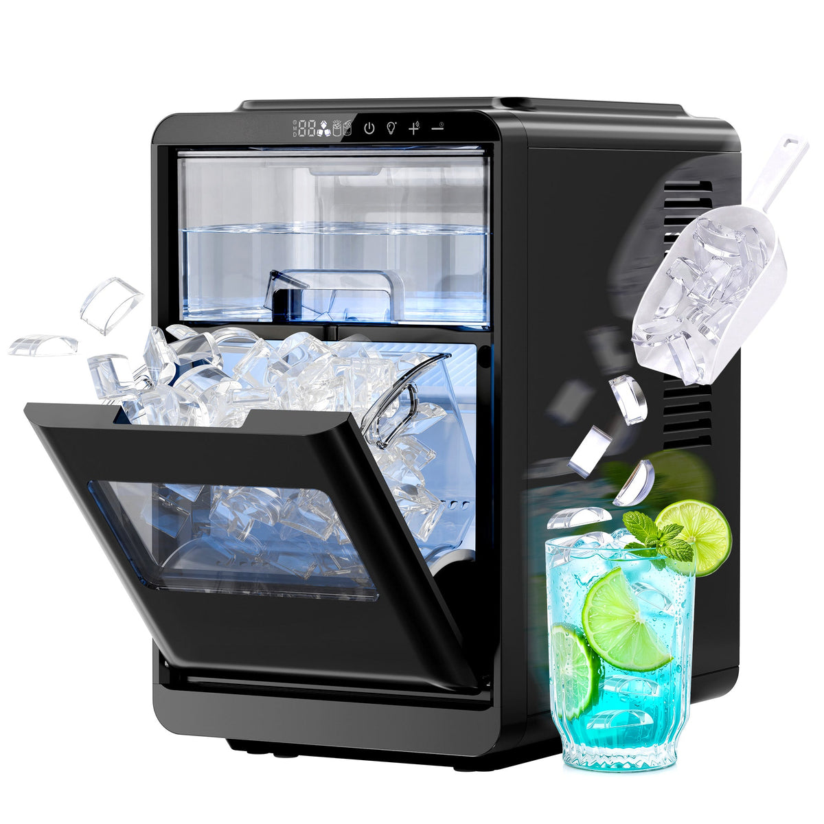 Kismile Clear Square Ice Cubes Maker 58003RIM0, photo 25 of 31