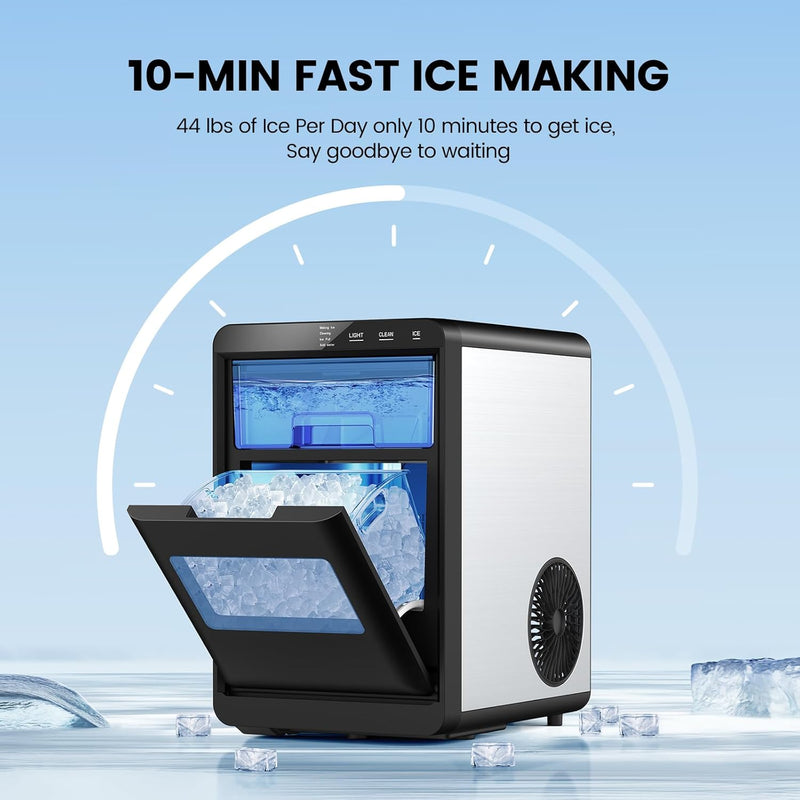 Kismile Nugget Ice Maker Countertop 58020RIM0