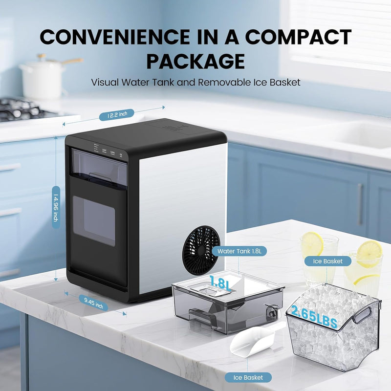 Kismile Nugget Ice Maker Countertop 58020RIM0