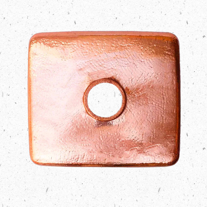 Copper Kitchen Sink - Hammered Island sink