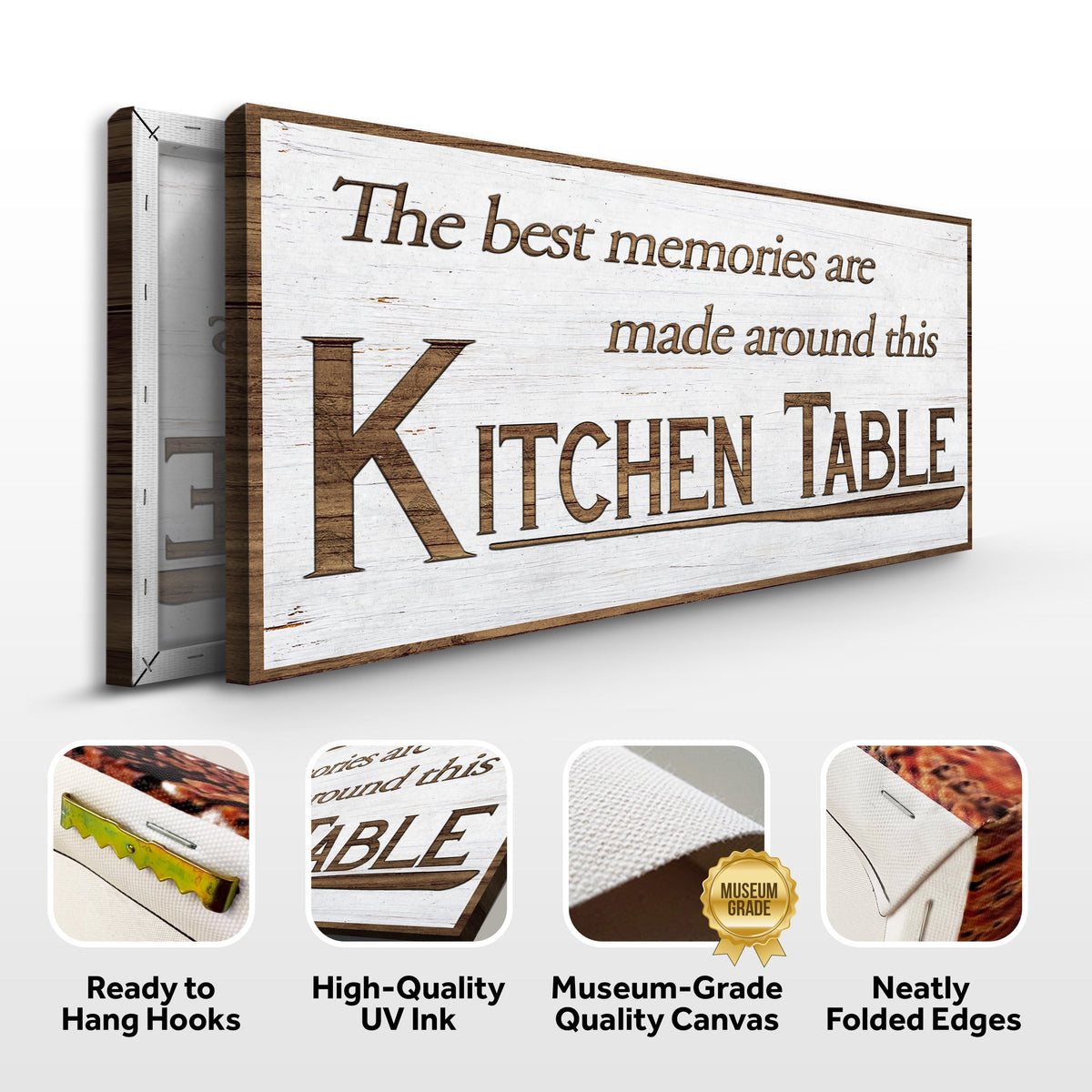 Kitchen Table Wall Art Sign, photo 4 of 7
