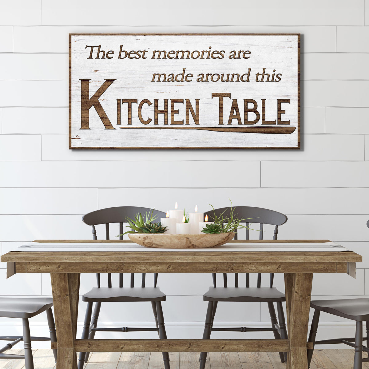 Kitchen Table Wall Art Sign, photo 3 of 7