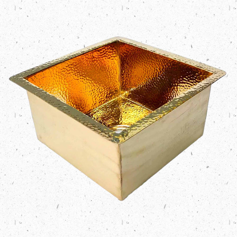 Gold Kitchen Sink - Unlacquered Brass Kitchen Sink