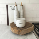 Teak Riser | Primitive Live Edge Wood Display by Sandstone and Sage
