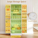 Kitchen Pantry Cabinet 65.5 Inch Freestanding Tall Buffet Cupboard by LJGDeals