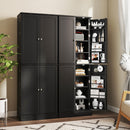 Kitchen Pantry Cabinet 65.5 Inch Freestanding Tall Buffet Cupboard by DirectDeals
