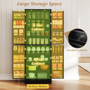 Kitchen Pantry Cabinet 65.5 Inch Freestanding Tall Buffet Cupboard by DirectDeals