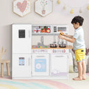 Toddler Pretend Play Kitchen Toy with Stove for 3+ Boys and Girls-White by LJGDeals