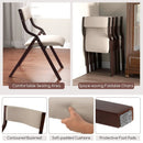 Kitchen Table Set for 2 Expandable Dining Table with 2 Upholstered Folding Chairs by LJGDeals