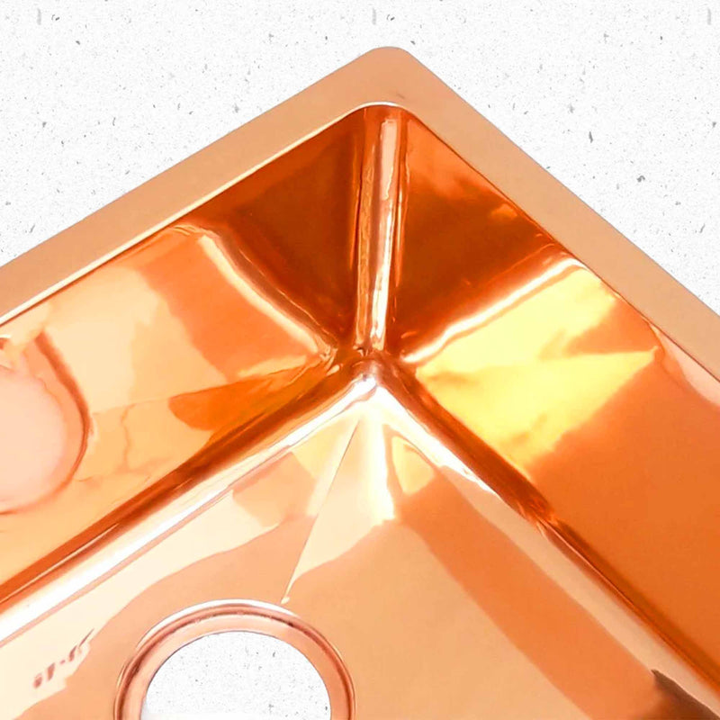 Copper Kitchen Sinks - Island Sink