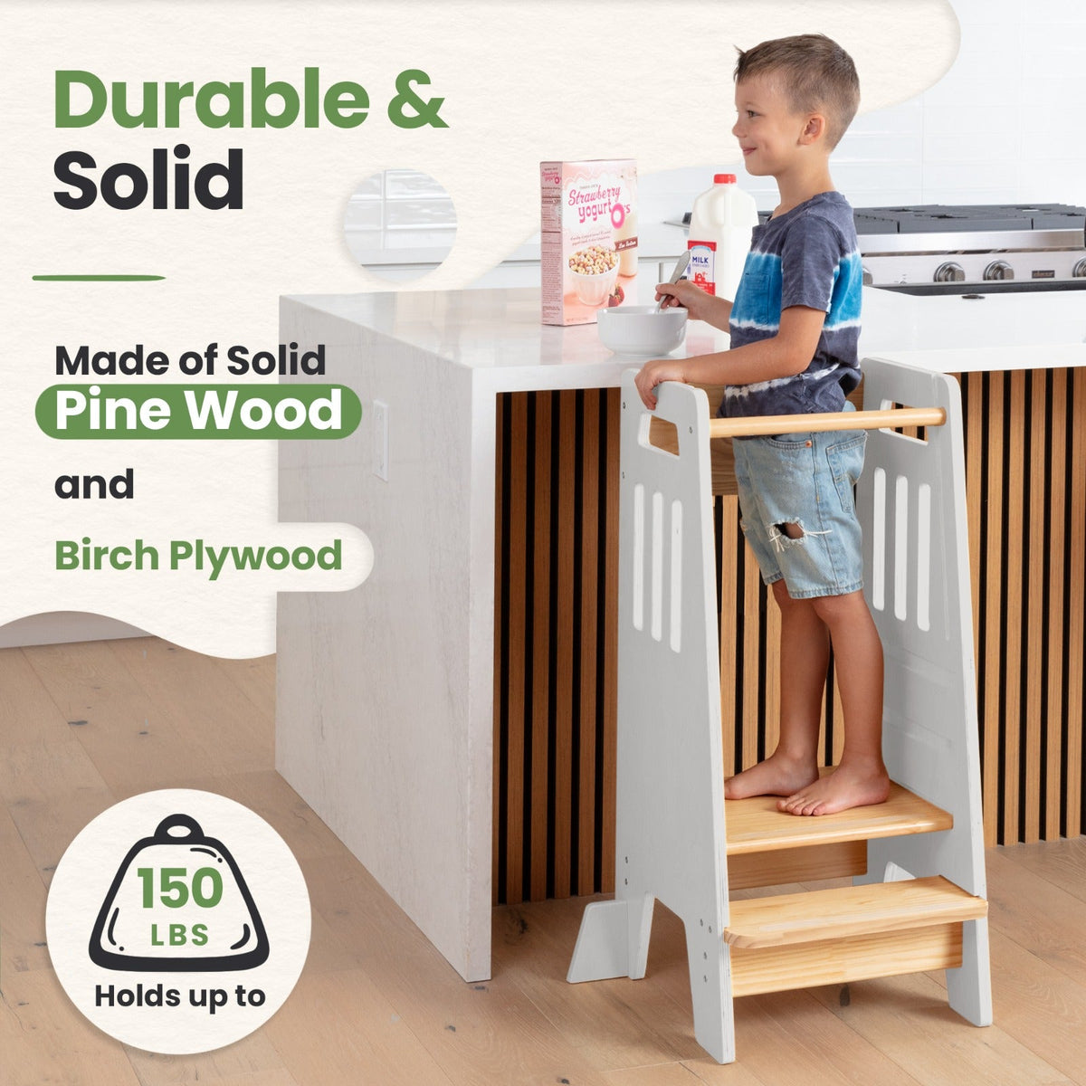 Standing Toddler Tower with Sliding Safety Door, photo 17 of 40