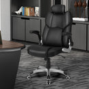 Kneading Massage Office Chair with Adjustable Headrest-Black by LJGDeals