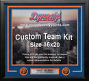 New York Knicks Custom NBA Basketball 16x20 Picture Frame Kit (Multiple Colors) by Dynasty Sports & Framing