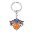 New York Knicks Metal Logo Keychain by Dynasty Sports & Framing