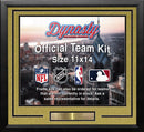 Vegas Golden Knights Gold Custom NHL Hockey 11x14 Picture Frame Kit by Dynasty Sports & Framing