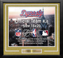 Vegas Golden Knights Gold Custom NHL Hockey 16x20 Picture Frame Kit by Dynasty Sports & Framing