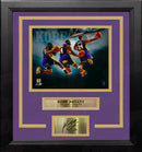 Kobe Bryant Los Angeles Lakers 8x10 Framed Collage Photo with Engraved Autograph by Dynasty Sports & Framing