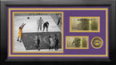 Kobe Bryant Last Shot Los Angeles Lakers 8x10 Framed Photo with Engraved Autograph & Career Stats by Dynasty Sports & Framing