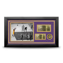 Kobe Bryant Last Shot Los Angeles Lakers 8x10 Framed Photo with Engraved Autograph & Career Stats by Dynasty Sports & Framing