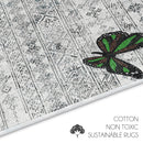 Arizona Design U Shape Bathroom Rug | 20”x24" | Multicolor