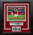 Kyler Murray in Action Arizona Cardinals 8" x 10" Framed Football Photo with Engraved Autograph by Dynasty Sports & Framing