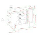 Corfu 43" Modern Entry Table