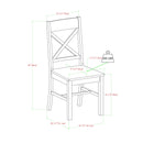 Meridian 6-Piece Wood Dining Set