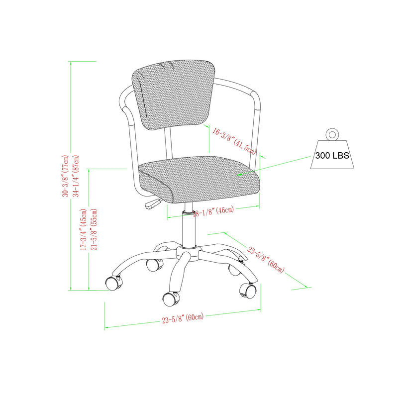 Modern Office Chair with Arms