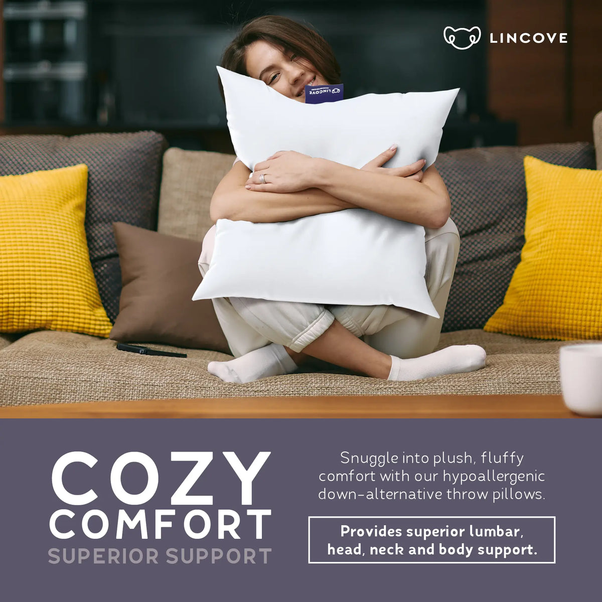 Throw Pillow Insert - Made In Canada, photo 11 of 12
